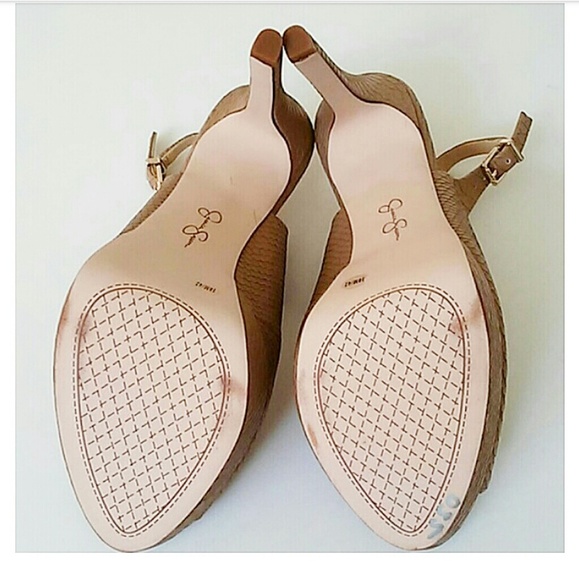 NWOT Jessica Simpson | Nude Snake Skin Pat… - Picture 8 of 8